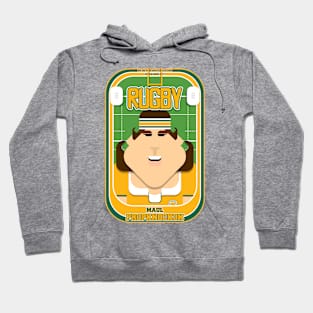 Rugby Gold and Green - Maul Propknockon - June version Hoodie